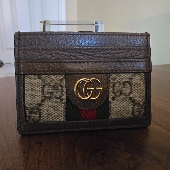 Gucci Ophidia Credit Card Holder - Picture 1 of 3